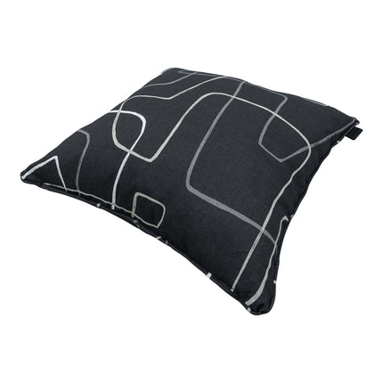 Sierkussen paspel ca.50x50cm Joah grey