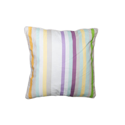 Sierkussen paspel ca.50x50cm Righe purple