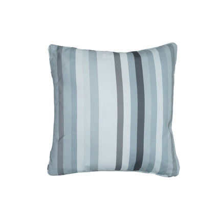 Sierkussen paspel ca.50x50cm Righe grey