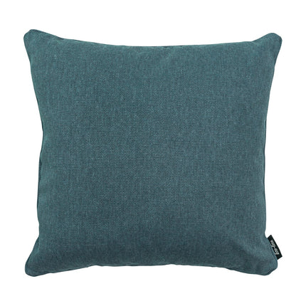 Sierkussen paspel ca.50x50cm Sea blue canvas eco+