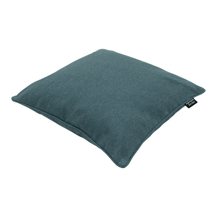 Sierkussen paspel ca.50x50cm Sea blue canvas eco+