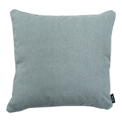 Sierkussen paspel ca.50x50cm Silver canvas eco+