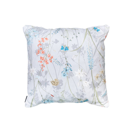 Sierkussen paspel ca.50x50cm Donna azure canvas eco+