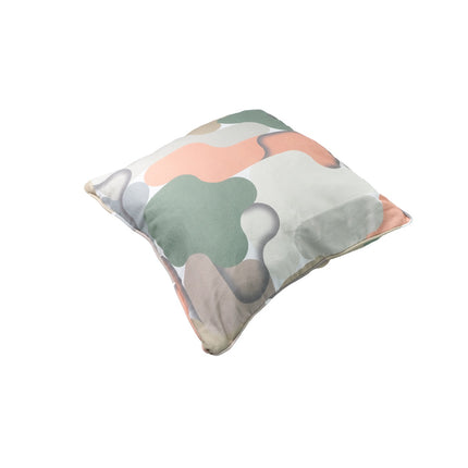 Sierkussen paspel ca.50x50cm Grafi salmone