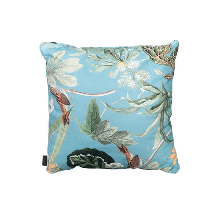 Sierkussen paspel ca.50x50cm Outdoor+ Grasse aqua