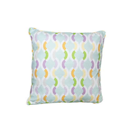 Sierkussen paspel ca.50x50cm Outdoor+ Trivia mint