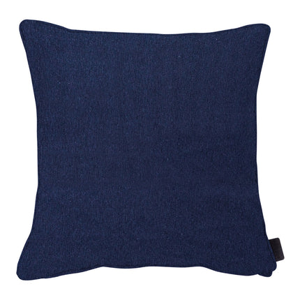 Sierkussen paspel ca.45x45cm Panama indigo