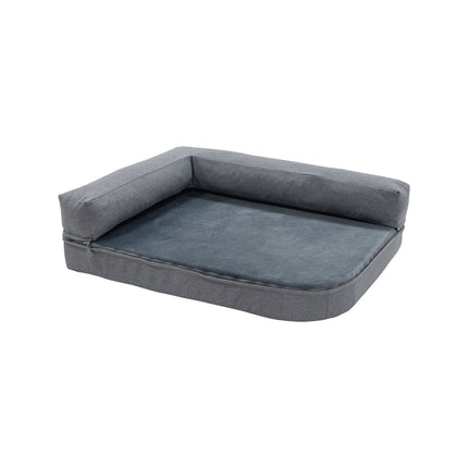 Hondenmand Royal small wasbaar ca.80x60x23cm Oxford grijs