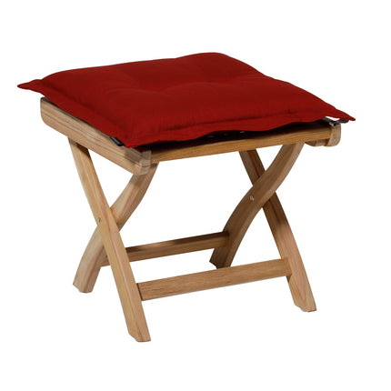 Zit universeel ca.50x50cm Rib red