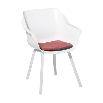 Modern dining kussen ca.40x40cm Outdoor Manchester red