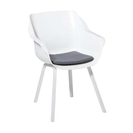 Modern dining kussen ca.40x40cm Outd Manchester denim grey