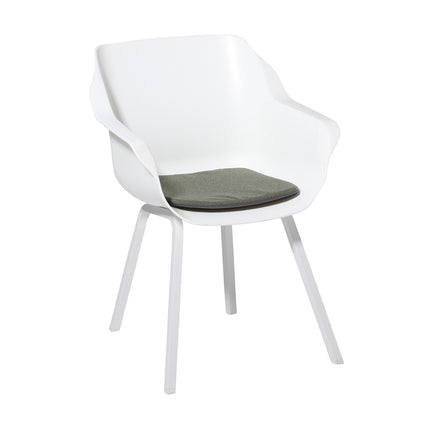 Modern dining kussen ca.40x40cm Outdoor Manchester green