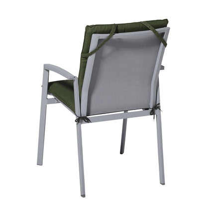 Stapelstoel kussen ca.97x49cm Panama green