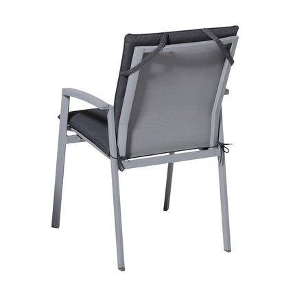 Stapelstoel kussen ca.97x49cm Outdoor Panama grey