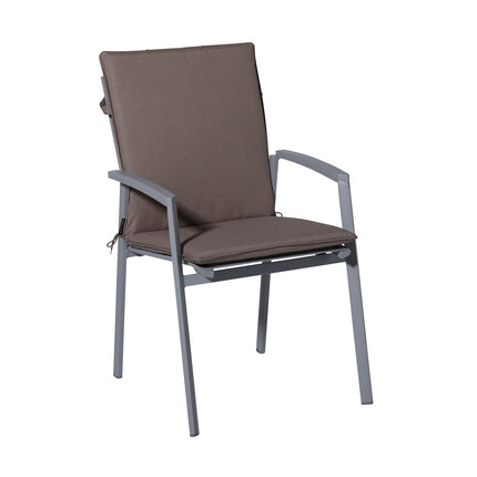 Stapelstoel kussen ca.97x49cm Outdoor Panama taupe