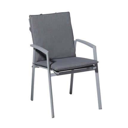 Stapelstoel kussen ca.97x49cm Outdoor Oxford grey