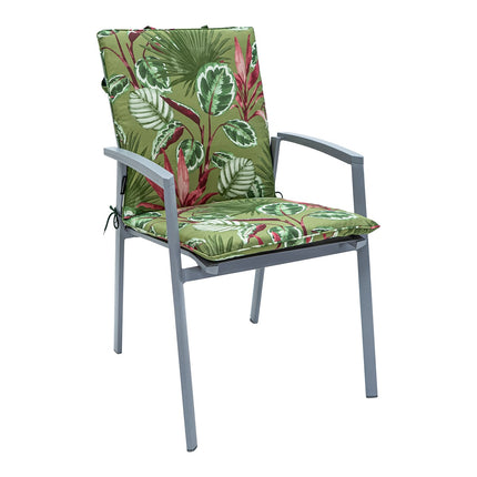 Stapelstoel kussen ca.97x49cm Outdoor+ Cala green