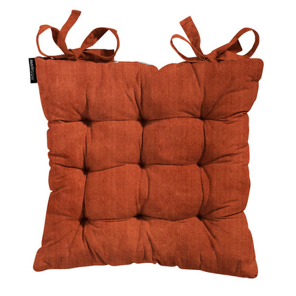 Toscane kussen ca.46x46cm Basic terra