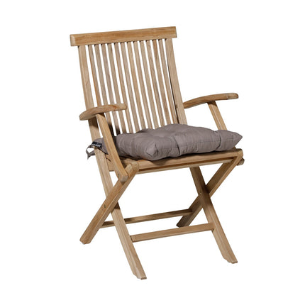 Toscane kussen ca.46x46cm Basic taupe