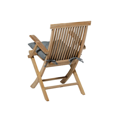 Toscane kussen ca.46x46cm Basic grey