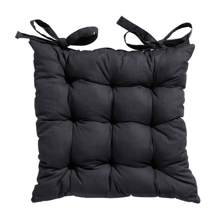 Toscane kussen ca.46x46cm Basic black