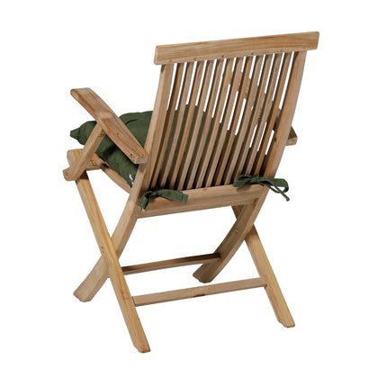 Toscane kussen ca.46x46cm Panama green