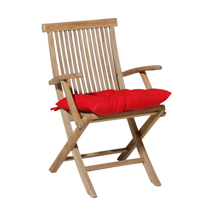 Toscane kussen ca.46x46cm Panama red