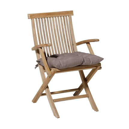 Toscane kussen ca.46x46cm Panama taupe