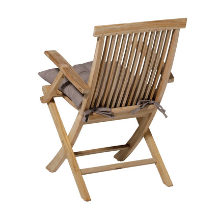 Toscane kussen ca.46x46cm Panama taupe