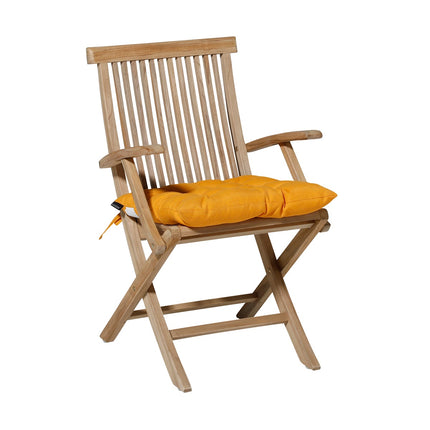 Toscane kussen ca.46x46cm Panama golden glow