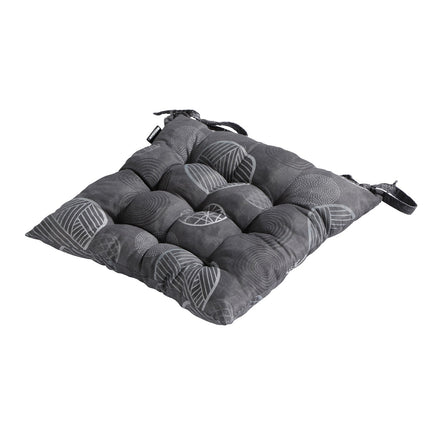 Toscane kussen ca.46x46cm Circle grey