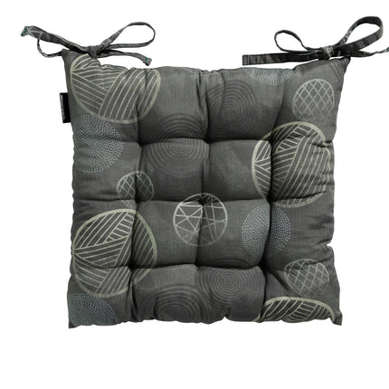 Toscane kussen ca.46x46cm Circle green