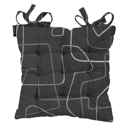 Toscane kussen ca.46x46cm Joah grey