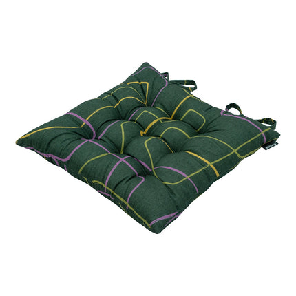 Toscane kussen ca.46x46cm Joah green