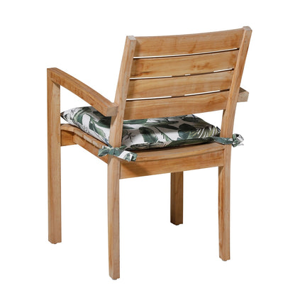 Toscane kussen ca.46x46cm Outdoor bliss blue