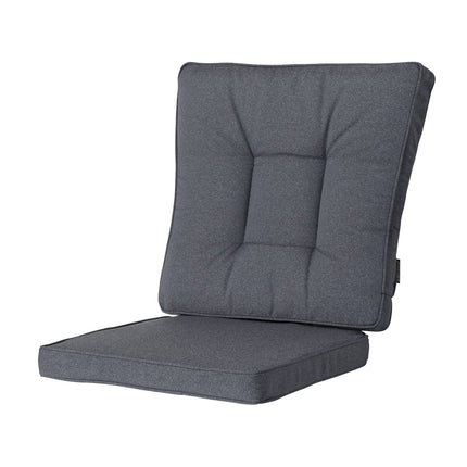 Wicker dining set ca.95x46cm Outdoor Manchester grey