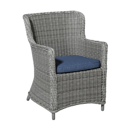Wicker universeel ca.48x48cm Panama safier blue