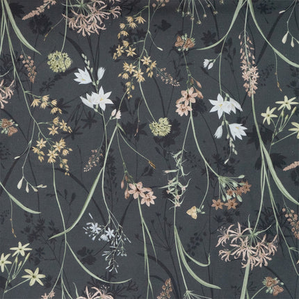 Wicker universeel ca.48x48cm Donna grey canvas eco+