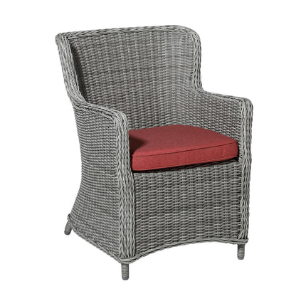 Wicker universeel ca.48x48cm Outdoor Manchester red