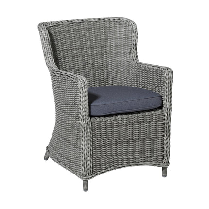 Wicker universeel ca.48x48cm Outdoor Manchester denim grey