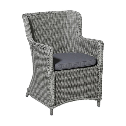 Wicker universeel ca.48x48cm Outdoor Oxford grey