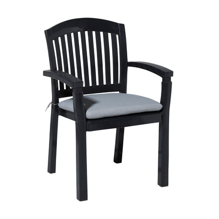 Zitkussen ca.46x48cm Panama light grey