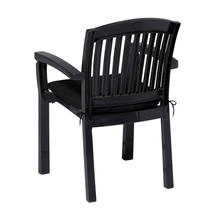 Zitkussen ca.46x48cm Panama black