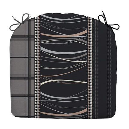 Zitkussen ca.46x48cm Lines grey