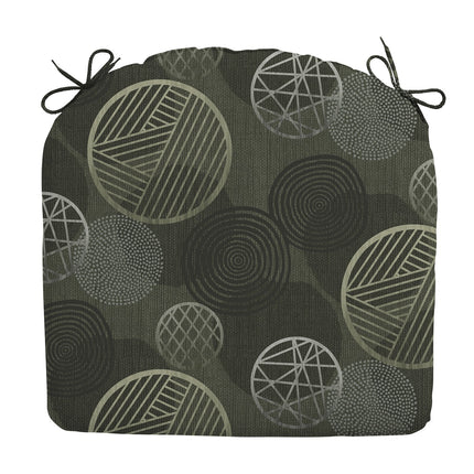 Zitkussen ca.46x48cm Circle green