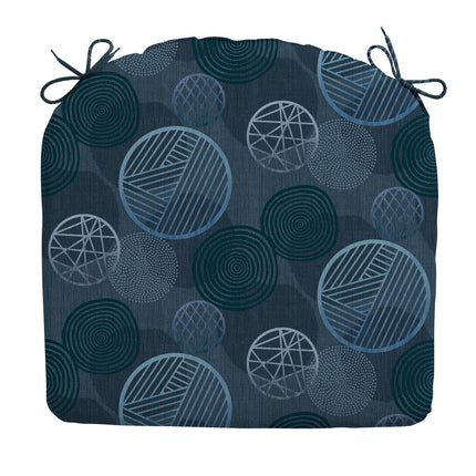 Zitkussen ca.46x48cm Circle blue