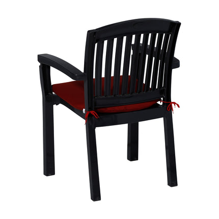 Zitkussen ca.46x48cm Rib red