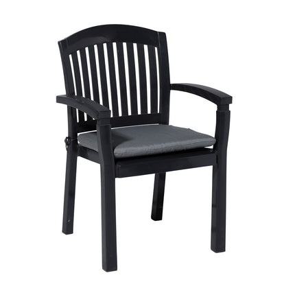 Zitkussen ca.46x48cm Rib grey