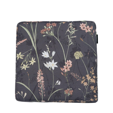 Luxe zitkussen ca.40x40cm Donna grey canvas eco+