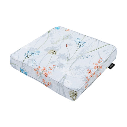 Luxe zitkussen ca.40x40cm Donna azure canvas eco+